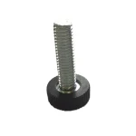 Legkelendőbb Szintezőcsavar Fekete talp: 14x5mm - szár: M6x23mm