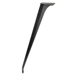 Asztalláb MILADESIGN Ferde Fekete ET N72026 720mm 2db/grn Különleges ajánlat