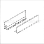Blum Legrabox 770K5002S 128/101mm Orion szürke káva 500mm mélységű Biztonságos vásárlás