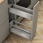 Biztonságos vásárlás Blum MERIVOBOX Space Twin BM fiókszett E magasságú Korlát magasítással 500mm Szürke