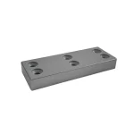 Nézd meg most Szekrényláb Edzett műanyag 80x30x10mm Szürke