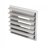 Műanyag gravitációs szellőzőrács 150mm-es kivezetéshez, 250x250 mm Vásárlói kedvenc