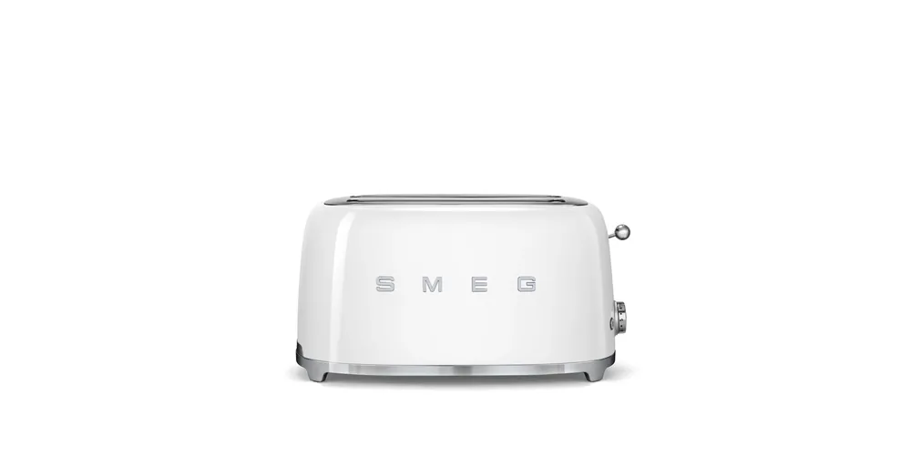 Végkiárusítás SMEG KENYÉRPIRÍTÓ, retro, 4 szeletes, fehér