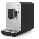 Akciós ár SMEG AUTOMATA KÁVÉFŐZŐ, Collezione design, tejhabosító funkció, matt fekete