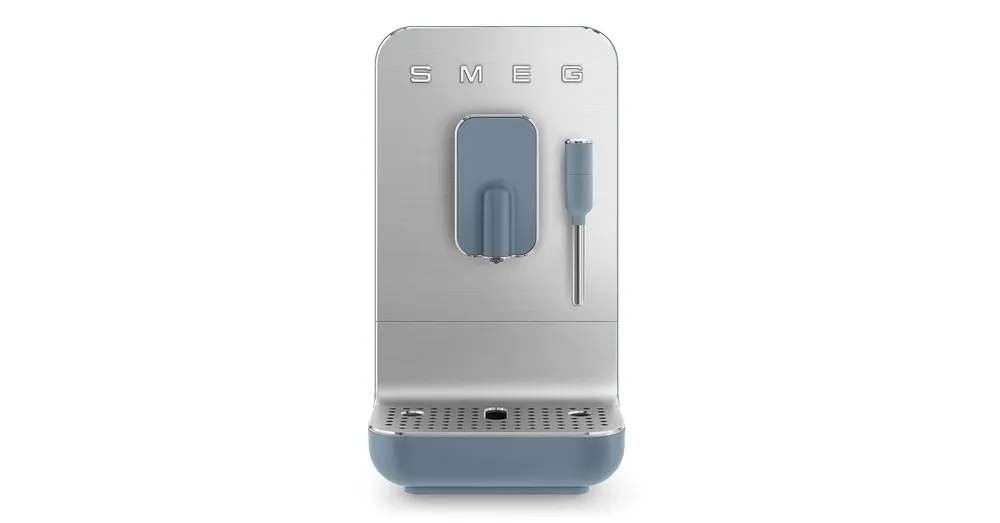 SMEG AUTOMATA KÁVÉFŐZŐ, Collezione design, tejhabosító funkció, matt viharkék Azonnal elérhető