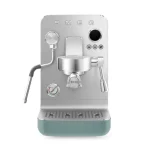 SMEG MINIPRO FÉLPROFESSZIONÁLIS KÁVÉFŐZŐ, Collezione design, matt smaragdzöld Expressz kézbesítés