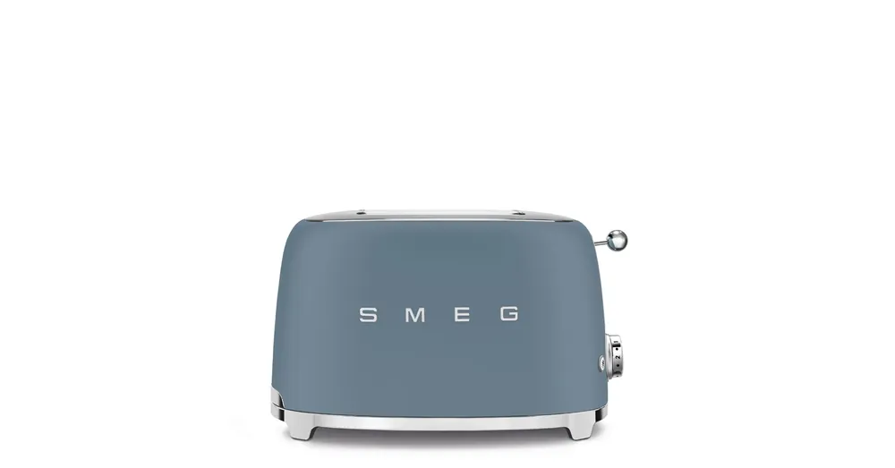SMEG KENYÉRPIRÍTÓ, retro, 2 szeletes, matt viharkék Legkelendőbb