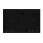 Legkelendőbb De Dietrich páraelszívóval integrált indukciós főzőlap, 80 cm, 4 zóna (2 horiZone), LCD, infinite black