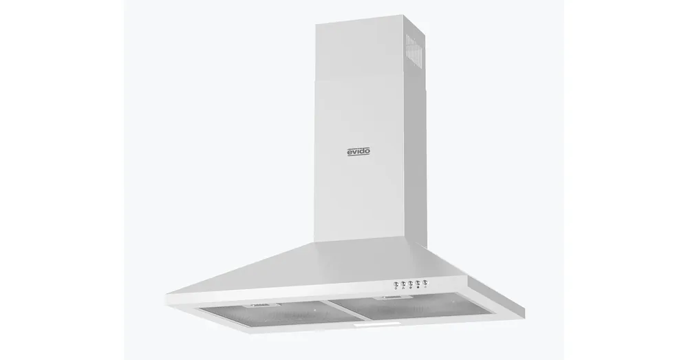 EVIDO TRICOL 50W fali páraelszívó, 50 cm, fehér Végkiárusítás