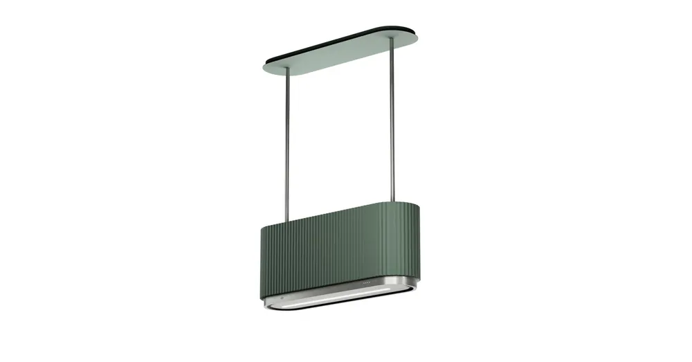 Akciós ár Ciarko Design MONO W 90 cm zöld sziget páraelszívó