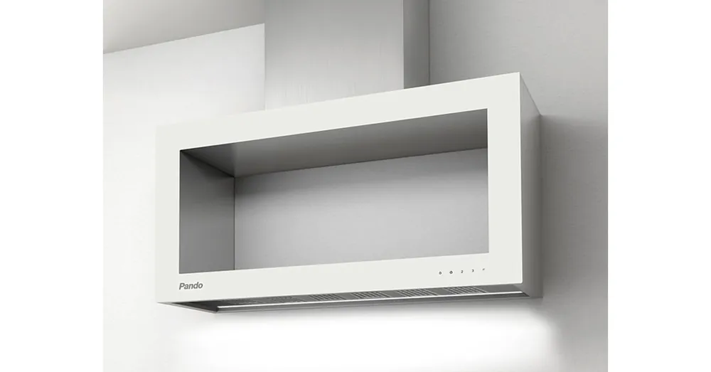 Korlátozott ajánlat Pando P-960/100 inox/fehér keret páraelszívó