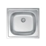 Kihagyhatatlan ajánlat Quadro 60 Inox mosogató 465x435-155mm Matt 049937 munkalapba építhető