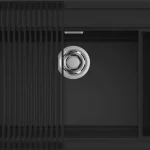 Kiárusítás ELLECI - Mosogatótálca Best 130 Workstation Szett K86 Black