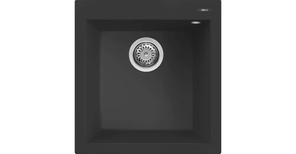 Vásárlói kedvenc ELLECI - Mosogatótálca Quadra 102 G40 nero