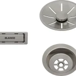 BLANCO InFino szett satin platinum 1 med. Prémium