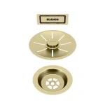 BLANCO InFino szett satin gold 1 medencés mosogatóhoz Expressz szállítás