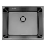 Gyors szállítás Laveo ADEN egymedencés inox mosogató, grafit