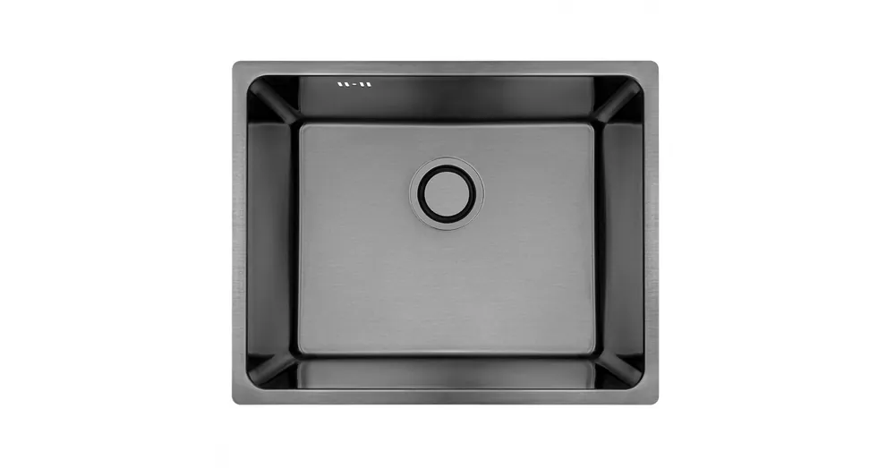 Gyors szállítás Laveo ADEN egymedencés inox mosogató, grafit