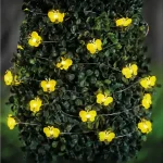 Szolár LED fényfüzér - méhecske - 2,4 m - 25 LED - melegfehér Akciós ár