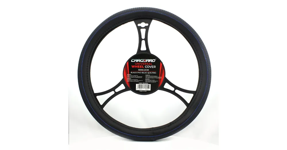 Gyors szállítás Kormányvédő - 38 cm - HVA004 - csúszásmentes - kék / fekete