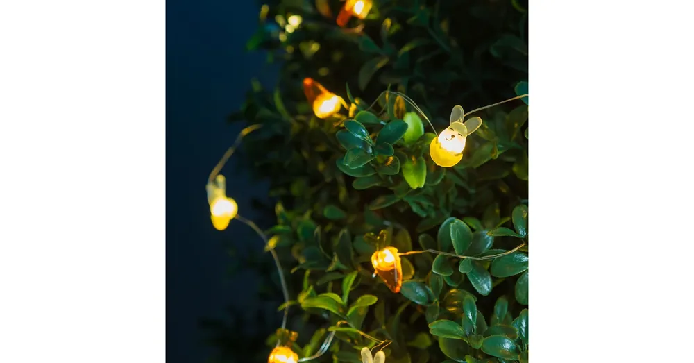 LED fényfüzér - nyuszi és répa - 2 m - 20 LED - 2 x AA Különleges ajánlat
