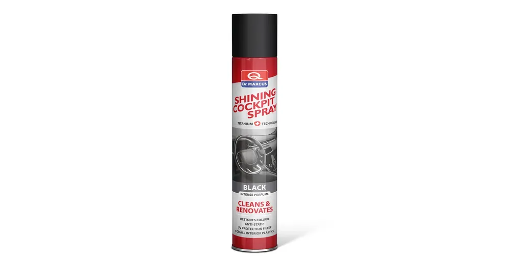 Dr. Marcus TITANIUM - műszerfalápoló / tisztító spray - fekete - 750 ml Szuper ajánlat