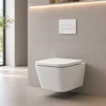 Inspiro Design Quavida, Fali WC, ülőkével, tornado öblítés, fehér, 51x34x36 cm, 1048W-S Újdonság