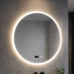Kedvezmény Inspiro Design Zonetto Smart, kör alakú okos tükör, keretvilágítással, 25w, 60x60 cm