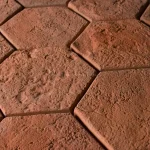 Kedvezményes ár FabroStone, Cotto Hexa Terrakotta térburkolat 20x20x2 cm