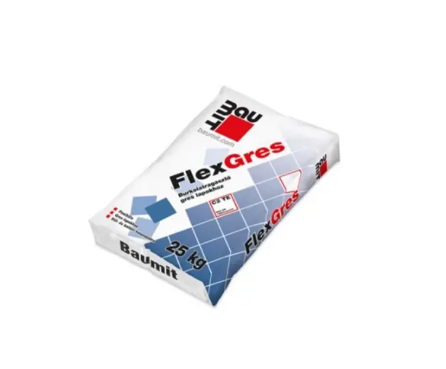 Csemperagasztó, Baumit, Baumacol FlexGres, flexibilis 25 kg (C2TE) Korlátozott ajánlat