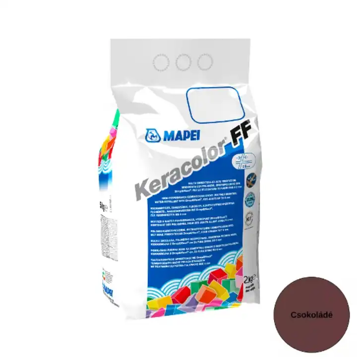 Fugázó, Mapei, Keracolor FF Flex Nr.144 Csokoládé, 2 kg (6 mm-ig) Vedd meg most