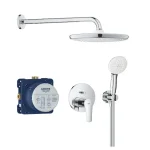 Árengedmény Grohe Eurosmart falsík alatti zuhanyrendszer Tempesta 250 fejzuhannyal 25288000