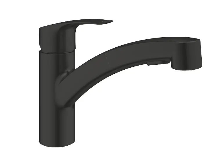 Grohe, Eurosmart, egykaros mosogató, QuickFix matt fekete 303052431 Árengedmény