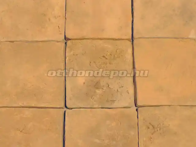 FabroStone, Cotto Tavella Homok térburkolat 20x20x2,5 cm Biztonságos fizetés