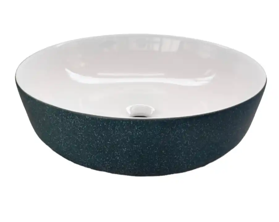 Mosdó, Nextile, Granite Aqua, pultra ültethető, csaplyuk nélkül, átmérő: 41,5 cm Vedd meg online