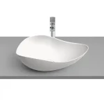 Vásárlói kedvenc Mosdó, Roca Ohtake A327A13620, pultra ültethető, matt fehér, 54 cm