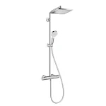 Hansgrohe, Crometta E240, 1Jet Showerpipe Termosztátos zuhanyrendszer 27271000 Exkluzív ajánlat