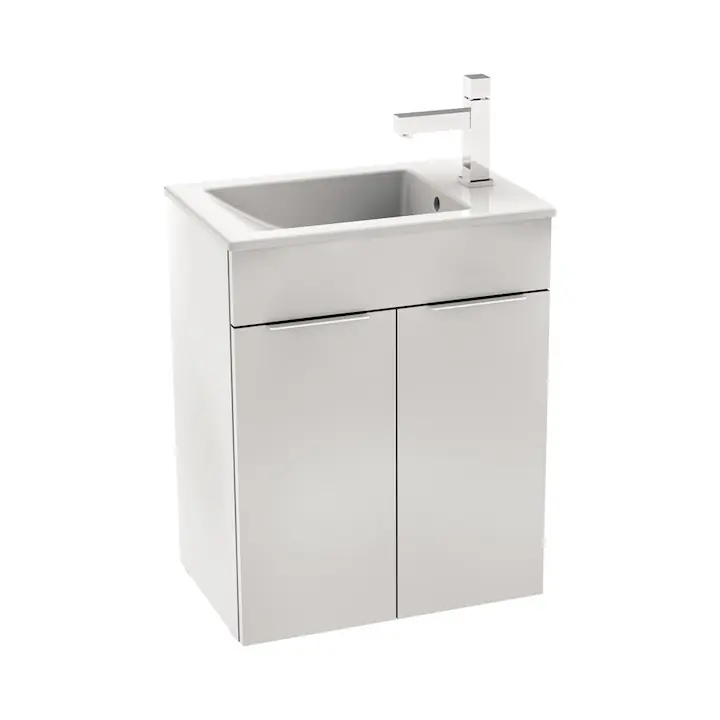 Fürdőszobabútor, Jika Cube 50cm szett, alsószekrény mosdóval H4536411763001 I.o. Biztonságos vásárlás
