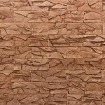 Falburkoló, FabroStone, Pietra 1, tégla, vörös - terrakotta színű, 39x13 cm Kedvezmény