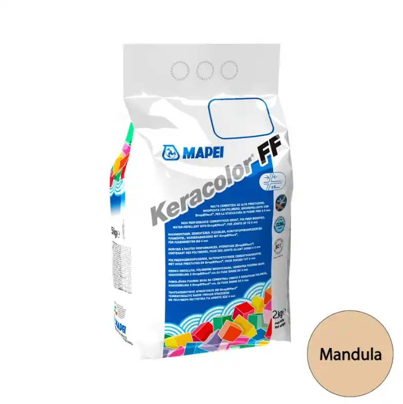Fugázó, Mapei, Keracolor FF Flex Nr.138 Mandula 2 kg (6 mm-ig) Korlátozott ajánlat