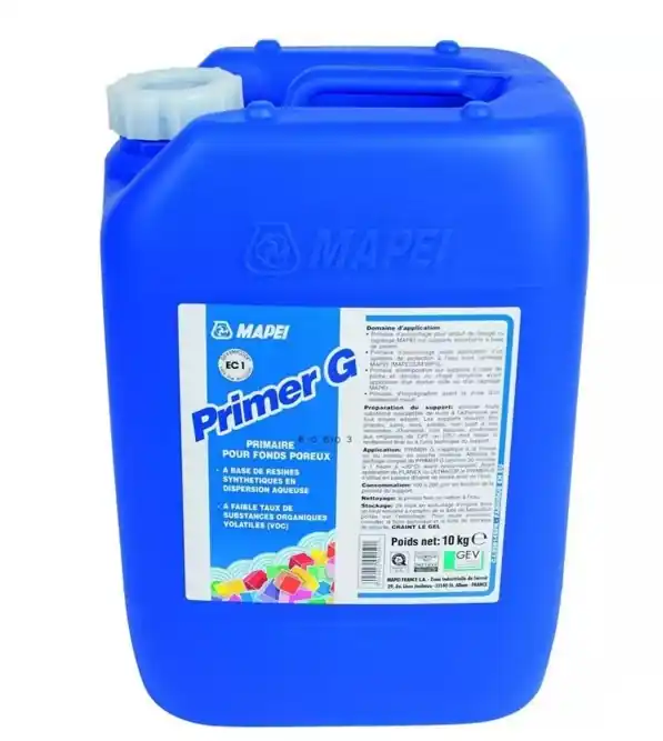 Kihagyhatatlan ajánlat Alapozó, Mapei, Primer G, aljzatkiegyenlítő és csemperagasztó alá, 10 kg