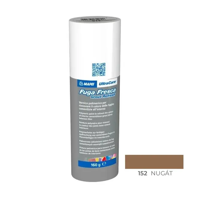 Fuga felújító, Mapei, UltraCare Fuga Fresca Nr.152 Nugát 160 gr Azonnal elérhető