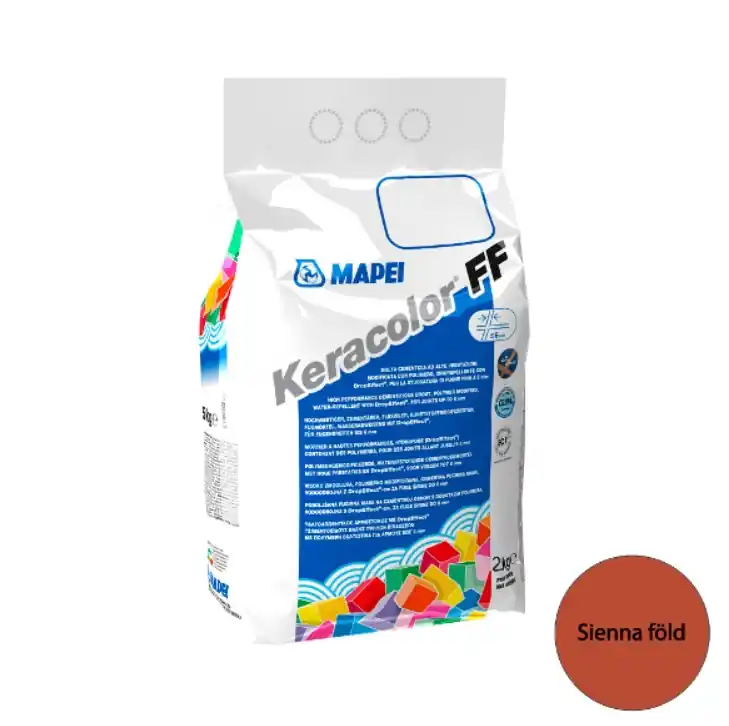 Fugázó, Mapei, Keracolor FF Flex Nr.145 Sienna föld, 2 kg (6 mm-ig) Csak ma