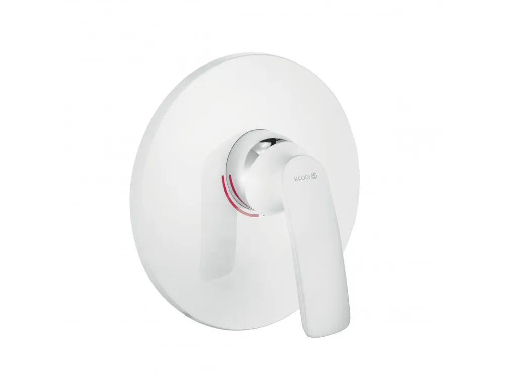 Kludi, Balance, falsík alatti zuhanycsaptelep, fehér/króm, 526559175 Outlet