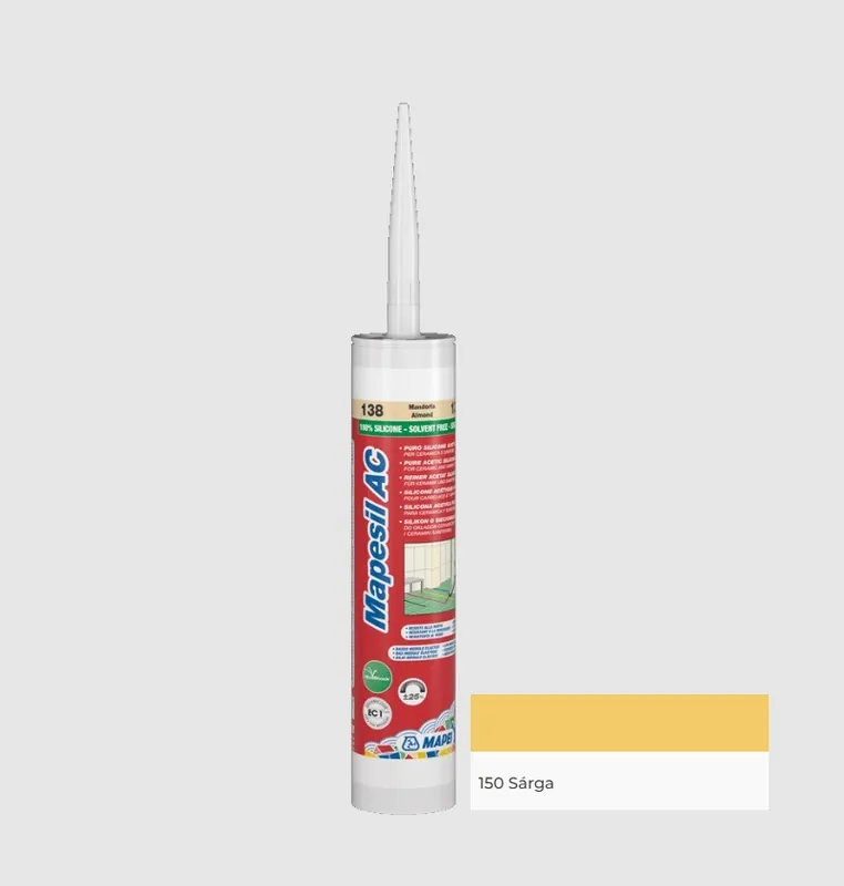 Mapei, Mapesil AC Nr.150 sárga 310 ml Azonnali szállítás