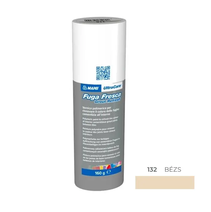 Fuga felújító, Mapei, UltraCare Fuga Fresca Nr.132 Bézs 160 gr Legnépszerűbb