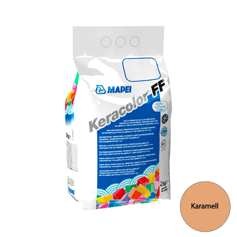 Fugázó, Mapei, Keracolor FF Flex Nr.141 Karamell, 2 kg (6 mm-ig) Bestseller
