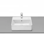 Mosdó, Roca, The Gap A3270MM000, pultra ültethető, szögletes, fehér, 42 cm Szuper akció