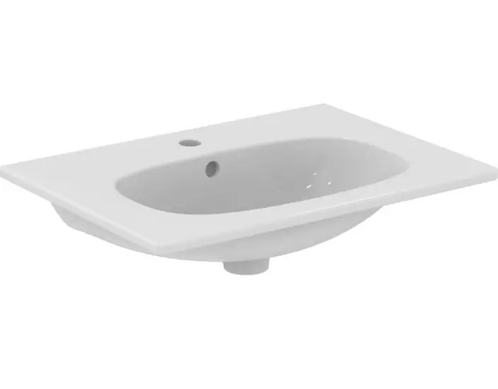 Mosdó, Ideal Standard, Tesi T351001, bútorba süllyeszthető, csaplyukkal, 63 cm Utolsó esély