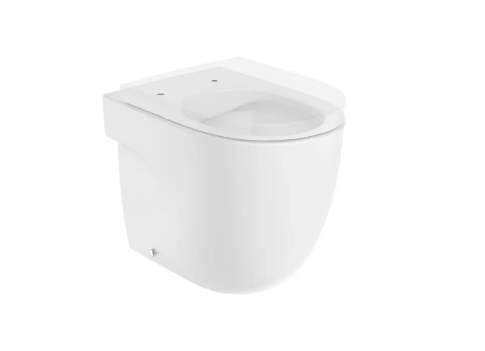 Különleges ajánlat WC, Roca Meridian, álló, rimless (perem nélküli), mélyöblítésű